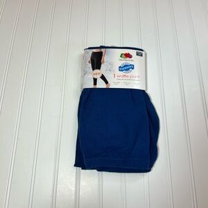 Fruit of the Loom XXXL 22 Thermal Blue Waffle Pants NWT